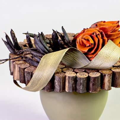 Flax Claddies in bowl