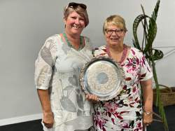 Nancy presenting DOY award